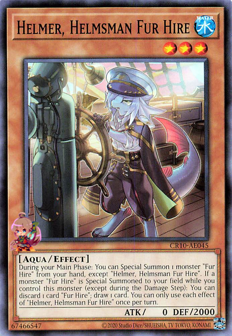 Helmer, Helmsman Fur Hire [CR10-AE045-C]