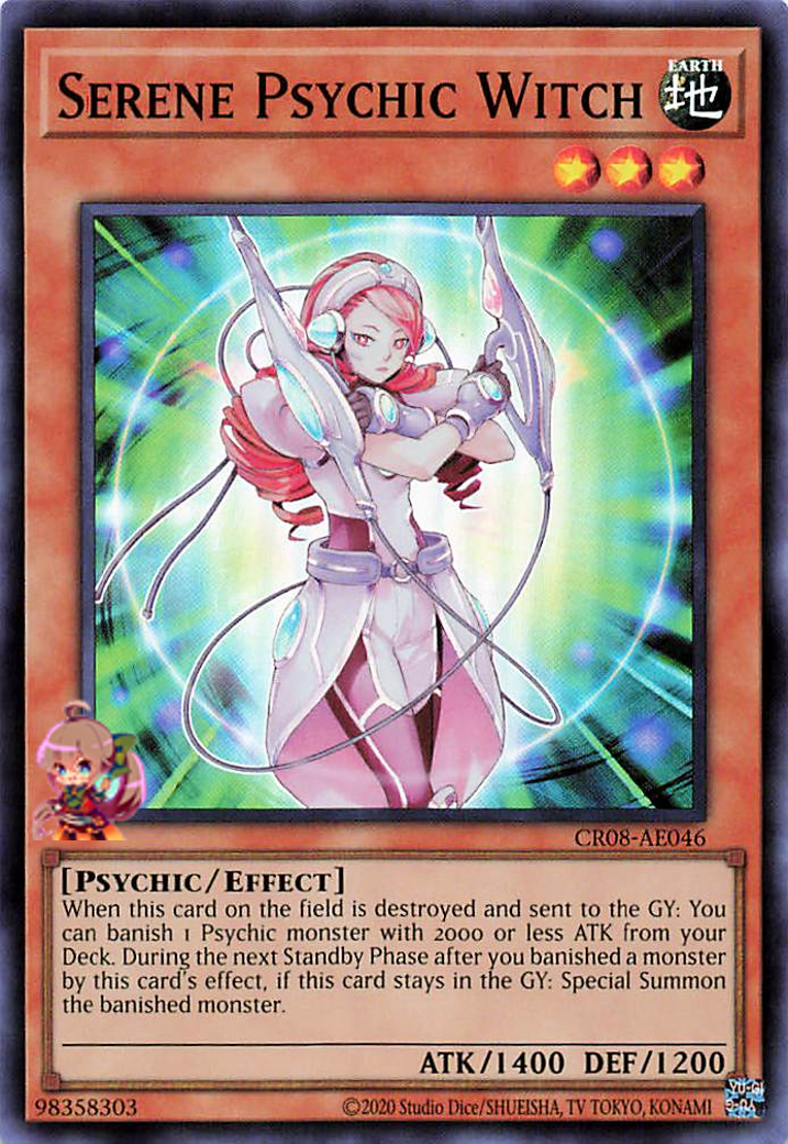Serene Psychic Witch [CR08-AE046-SR]