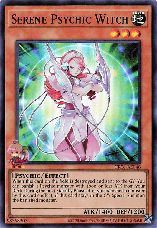 Serene Psychic Witch [CR08-AE046-SR]