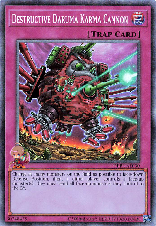 Destructive Daruma Karma Cannon [DBPR-AE030-CR]