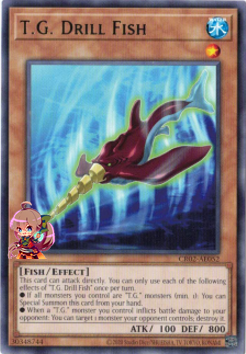 T.G. Drill Fish [CR02-AE052-R]