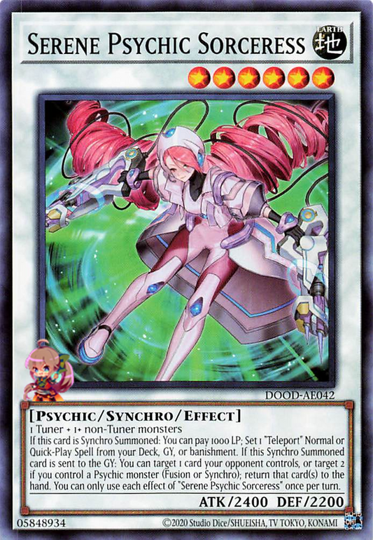 Serene Psychic Sorceress [DOOD-AE042-C]