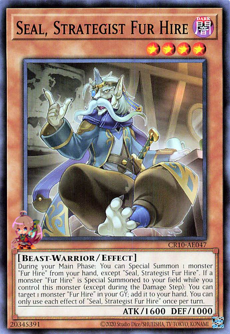 Seal, Strategist Fur Hire [CR10-AE047-C]