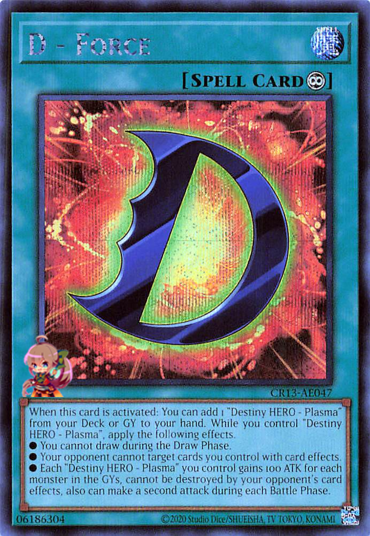 D - Force [CR13-AE047-SCR]