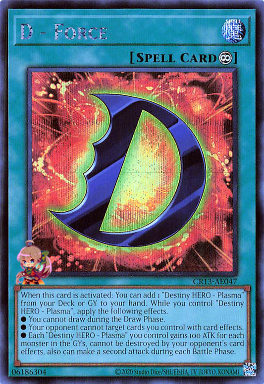 D - Force [CR13-AE047-SCR]