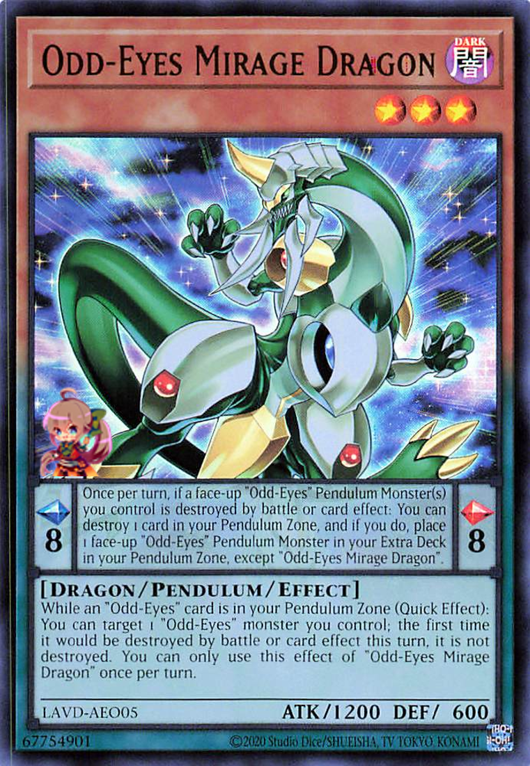 Odd-Eyes Mirage Dragon [LAVD-AEO05-UR]