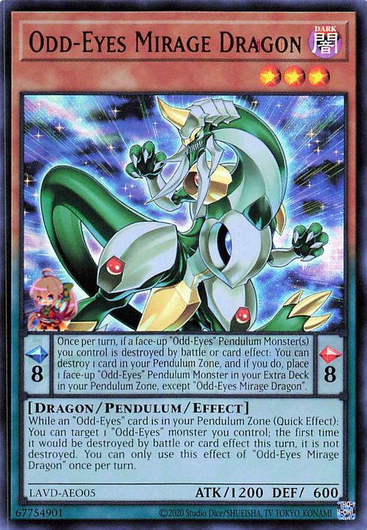 Odd-Eyes Mirage Dragon [LAVD-AEO05-UR]
