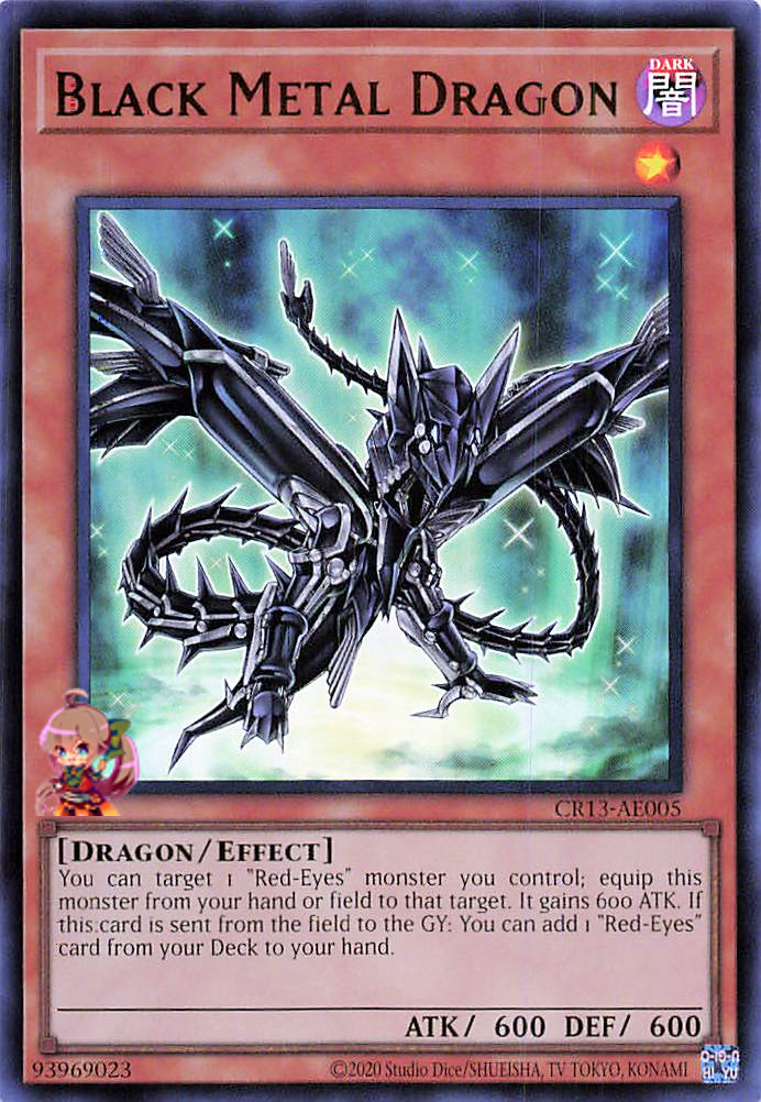 Black Metal Dragon [CR13-AE005-UR]