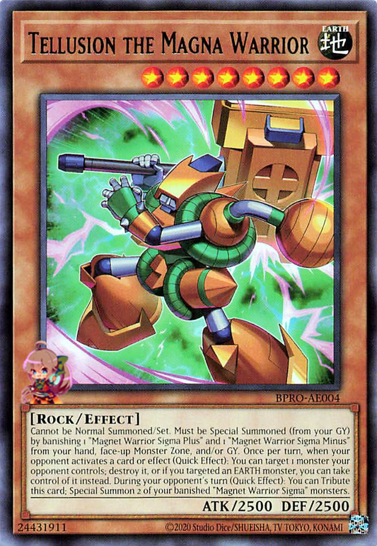 Tellusion the Magna Warrior [BPRO-AE004-R]