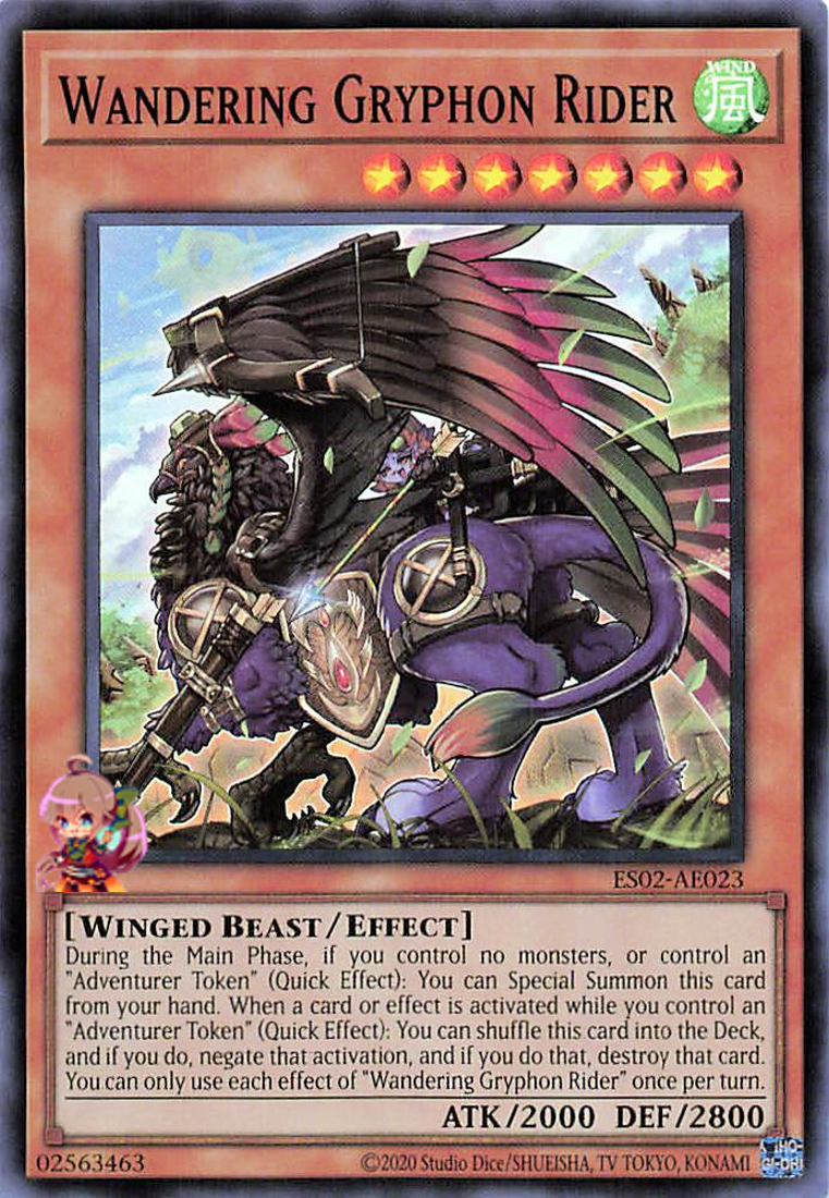 Wandering Gryphon Rider [ES02-AE023-SR]