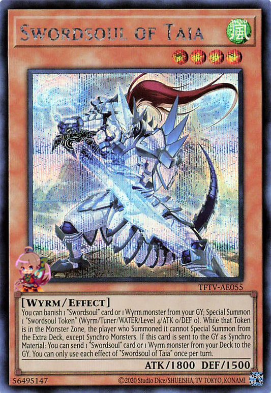 Swordsoul of Taia [TFTV-AE055-SCR]
