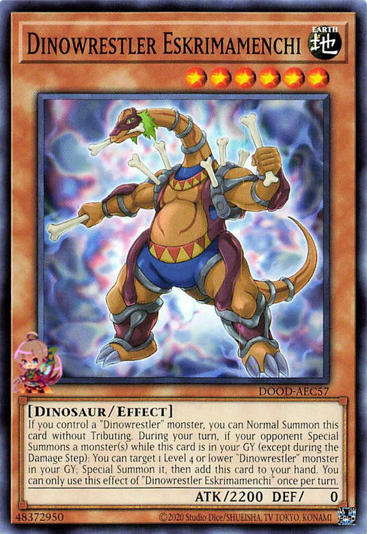 Dinowrestler Eskrimamenchi [DOOD-AEC57-C]