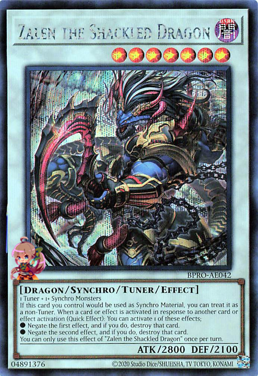 Zalen the Shackled Dragon [BPRO-AE042-SCR]