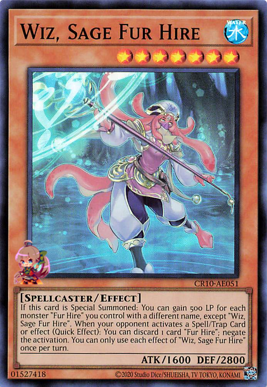 Wiz, Sage Fur Hire [CR10-AE051-SR]