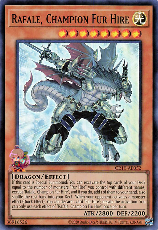 Rafale, Champion Fur Hire [CR10-AE052-SR]