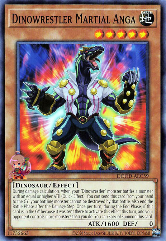 Dinowrestler Martial Anga [DOOD-AEC59-C]
