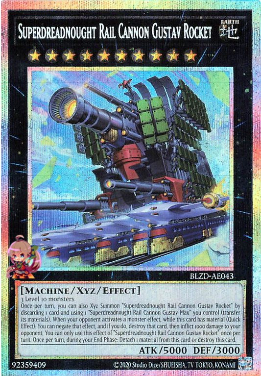 Superdreadnought Rail Cannon Gustav Rocket [BLZD-AE043-PSCR]