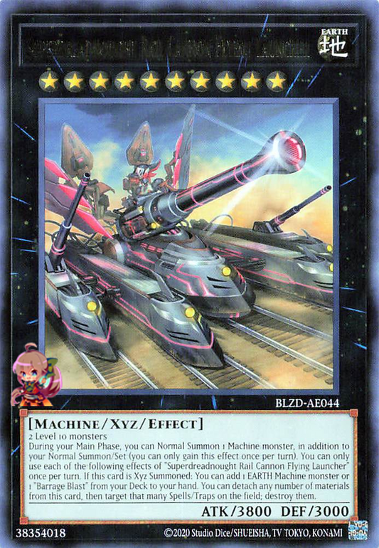 Superdreadnought Rail Cannon Flying Launcher [BLZD-AE044-R]