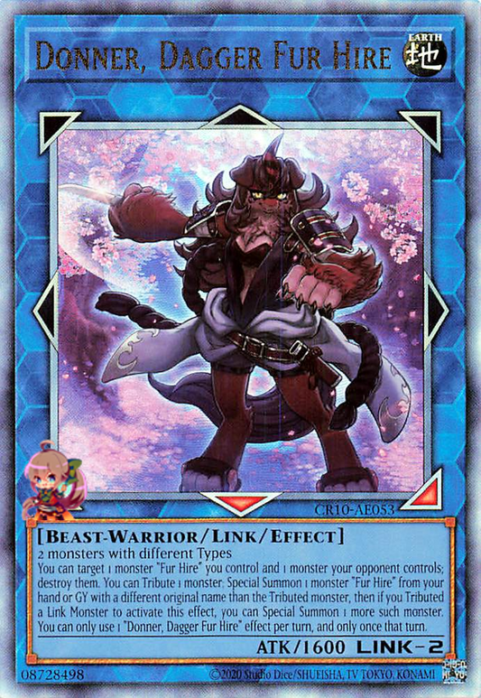 Donner, Dagger Fur Hire [CR10-AE053-UTR]