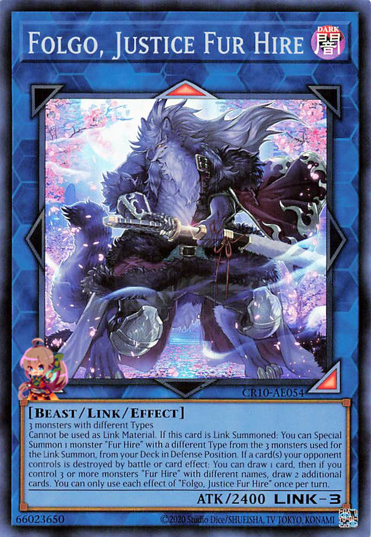Folgo, Justice Fur Hire [CR10-AE054-SR]