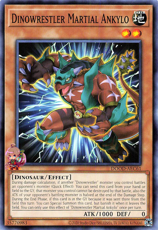 Dinowrestler Martial Ankylo [DOOD-AEC61-C]