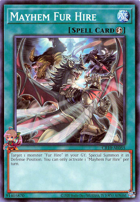 Mayhem Fur Hire [CR10-AE055-C]