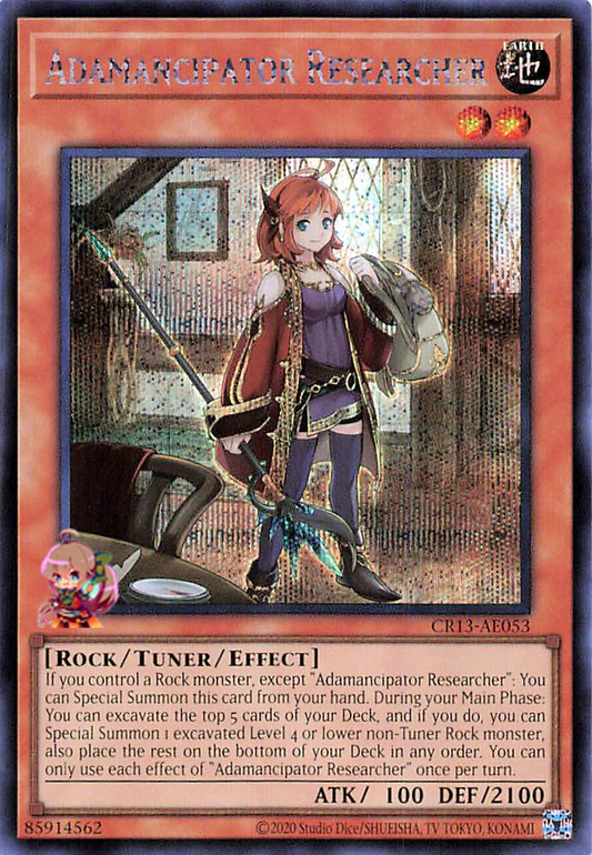 Adamancipator Researcher [CR13-AE053-SCR]