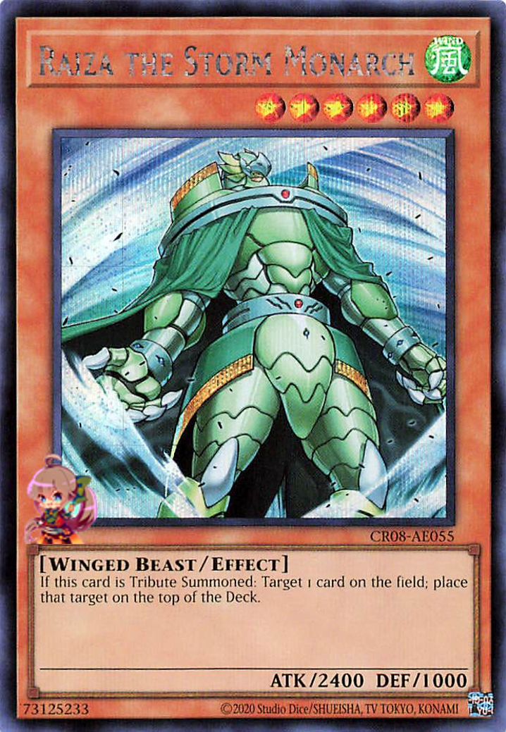 Raiza the Storm Monarch [CR08-AE055-SCR]