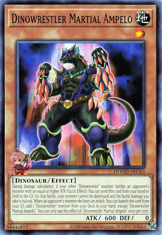 Dinowrestler Martial Ampelo [DOOD-AEC63-C]
