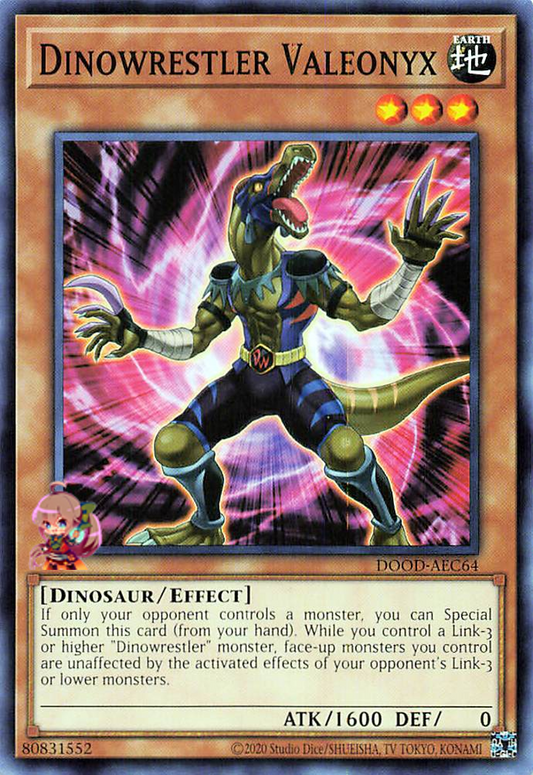 Dinowrestler Valeonyx [DOOD-AEC64-C]