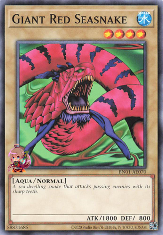 Giant Red Seasnake [BN01-AE070-C]