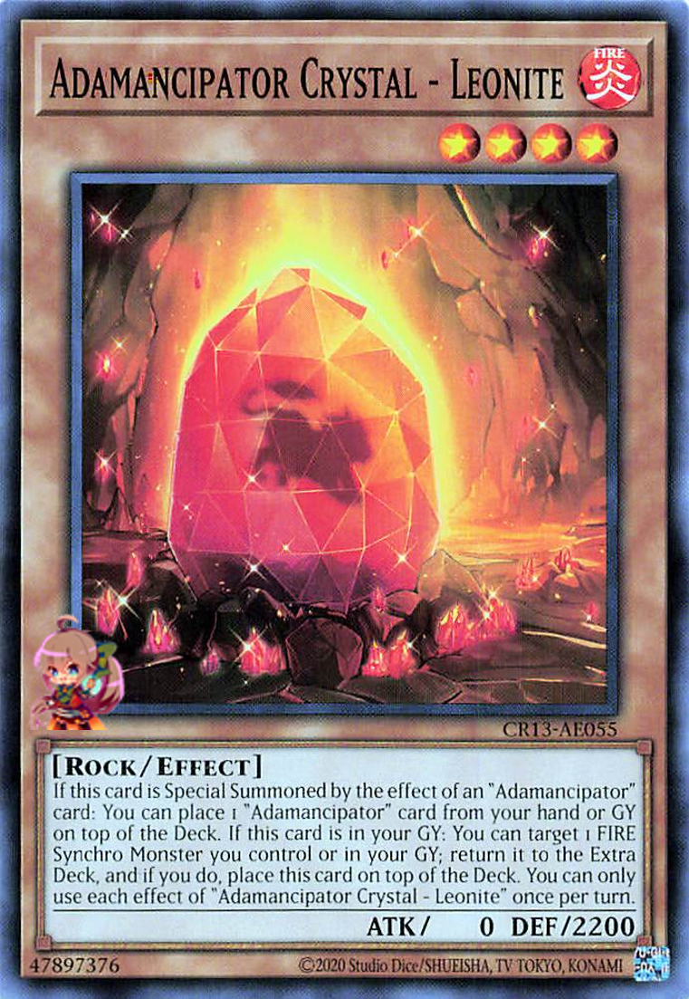 Adamancipator Crystal - Leonite [CR13-AE055-C]
