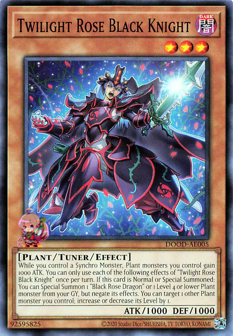 Twilight Rose Black Knight [DOOD-AE005-C]