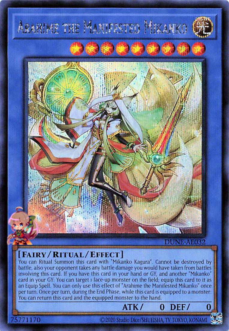 Arahime the Manifested Mikanko [DUNE-AE032-SCR]