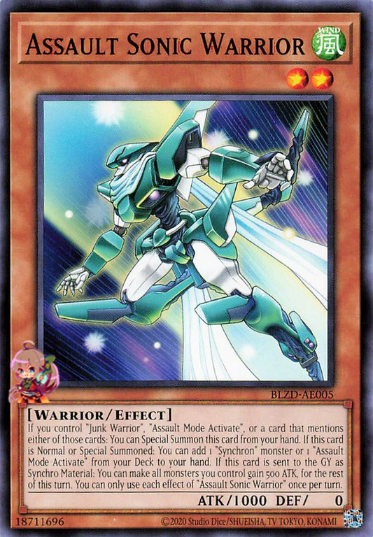Assault Sonic Warrior [BLZD-AE005-C]