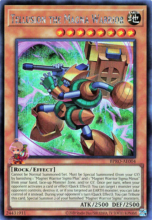 Tellusion the Magna Warrior [BPRO-AE004-SCR]