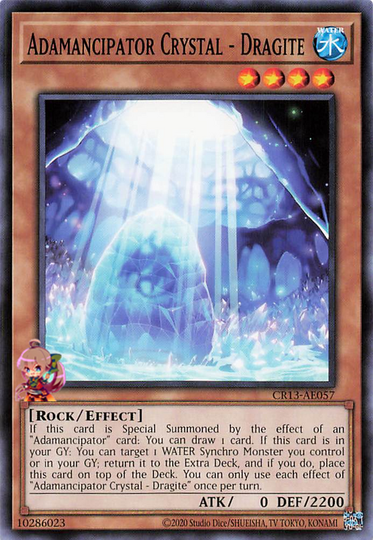 Adamancipator Crystal - Dragite [CR13-AE057-C]