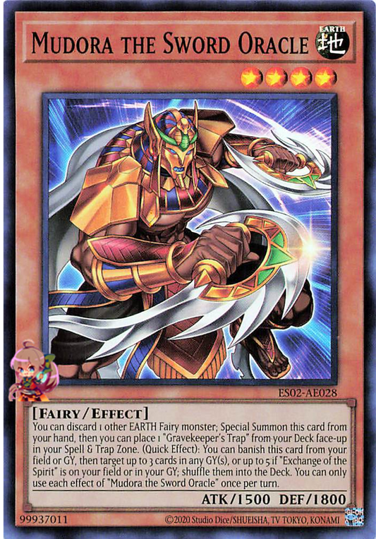 Mudora the Sword Oracle [ES02-AE028-SR]