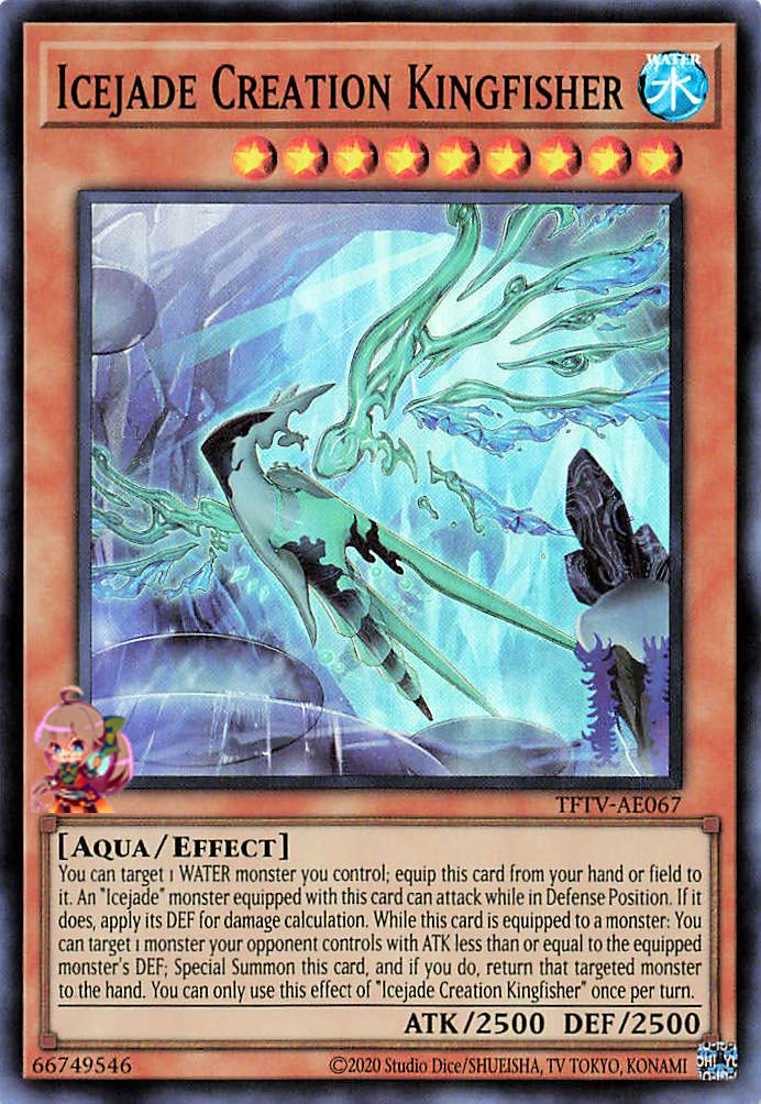 Icejade Creation Kingfisher [TFTV-AE067-SR]