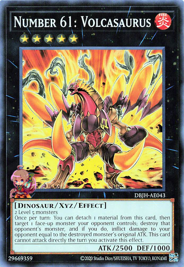 Number 61: Volcasaurus [DBJH-AE043-C]