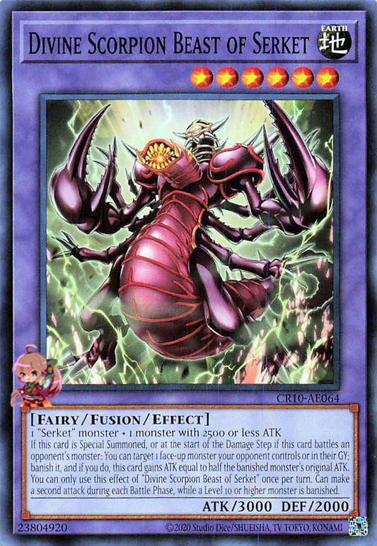 Divine Scorpion Beast of Serket [CR10-AE064-C]