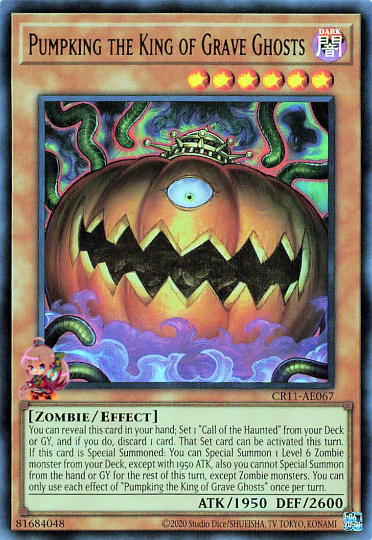 Pumpking the King of Grave Ghosts [CR11-AE067-UR]