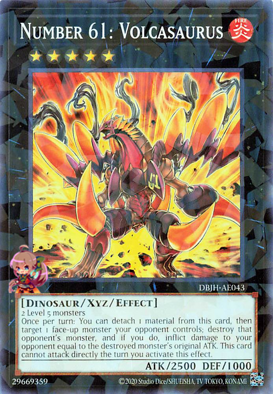 Number 61: Volcasaurus [DBJH-AE043-NPR]