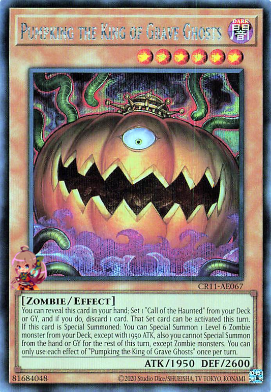 Pumpking the King of Grave Ghosts [CR11-AE067-SCR]