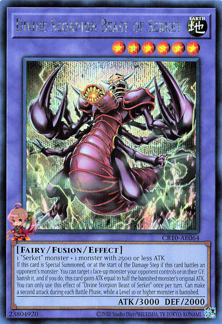 Divine Scorpion Beast of Serket [CR10-AE064-SCR]