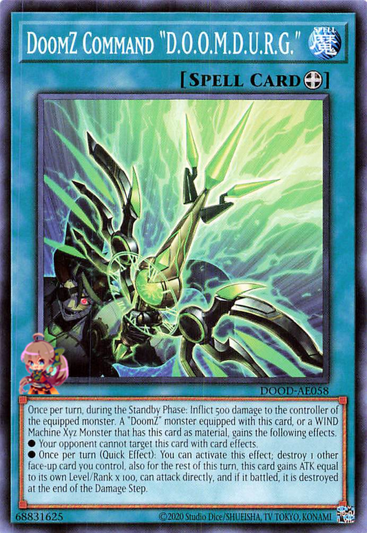DoomZ Command D.O.O.M.D.U.R.G. [DOOD-AE058-C]