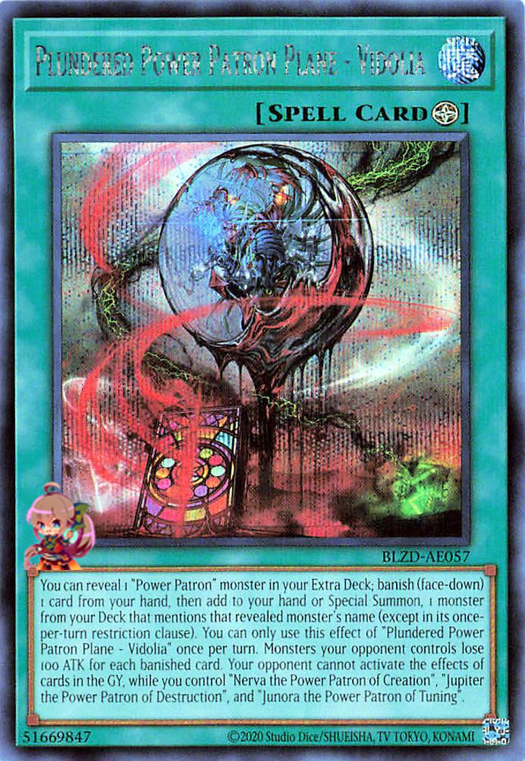 Plundered Power Patron Plane - Vidolia [BLZD-AE057-SCR]