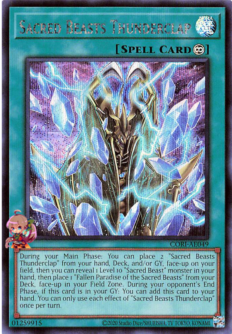 Sacred Beasts Thunderclap [CORI-AE049-SCR]