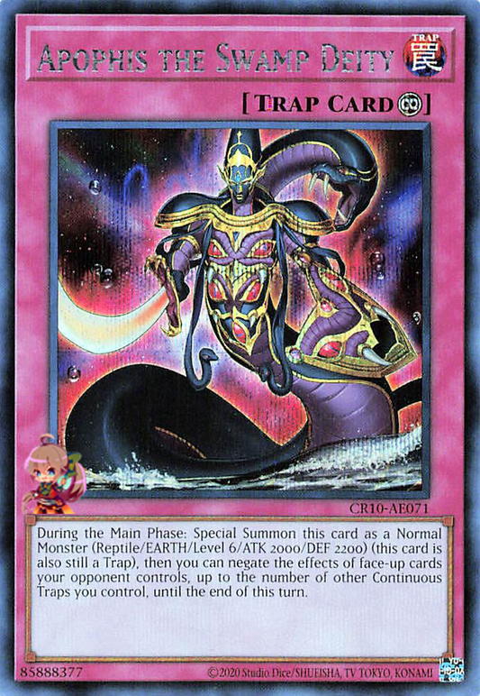 Apophis the Swamp Deity [CR10-AE071-SCR]