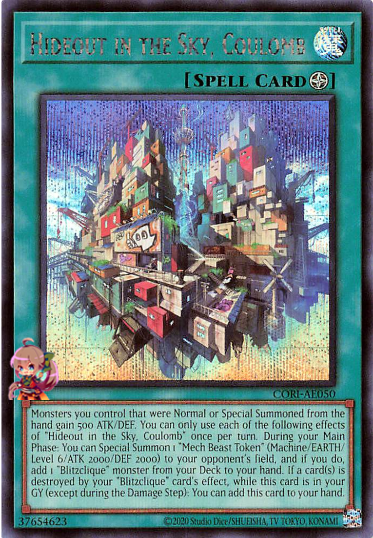 Hideout in the Sky, Coulomb [CORI-AE050-SCR]